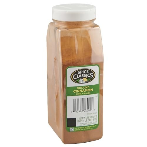 Ground Cinnamon 18 oz Korintje Kosher Powder Bulk for Baking Meat Rubs