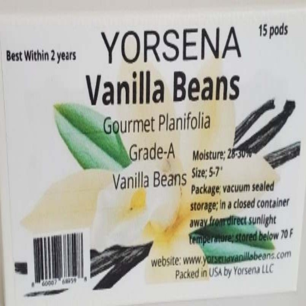 Madagascar Vanilla Beans Grade A , planifolia 15 pods