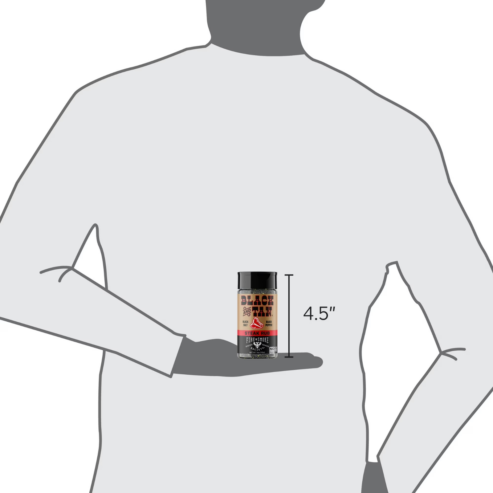 Black And Tan Beef Steak Seasoning Rub 6 Oz Bottles 2 Pack BBQ Grill Spice