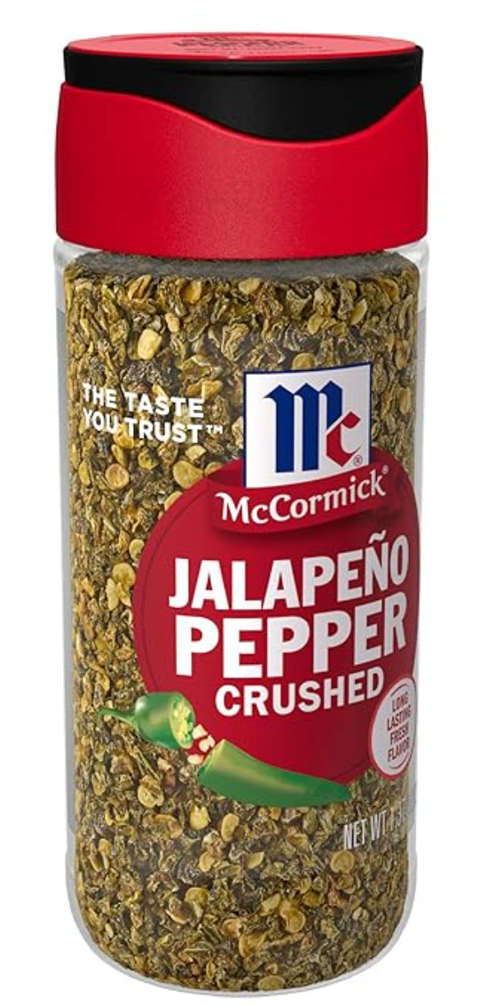 McCormick Crushed Jalapeño Pepper 1.37 oz Free Shipping WW