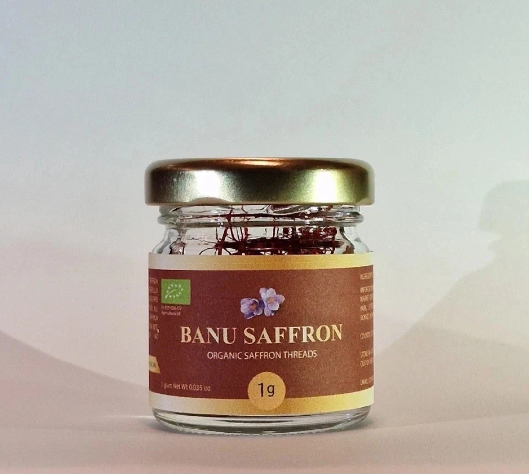 Organic Saffron – Award Winning all Red Certified Organic Saffron Threads – 1…