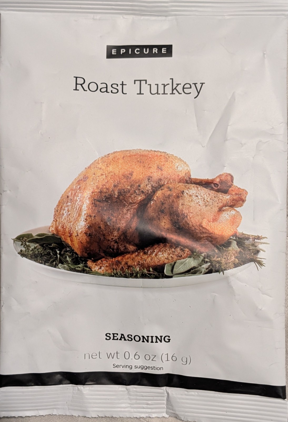 Epicure Roast Turkey Seasoning Spice Mix 0.6 oz (16 g) Pantry