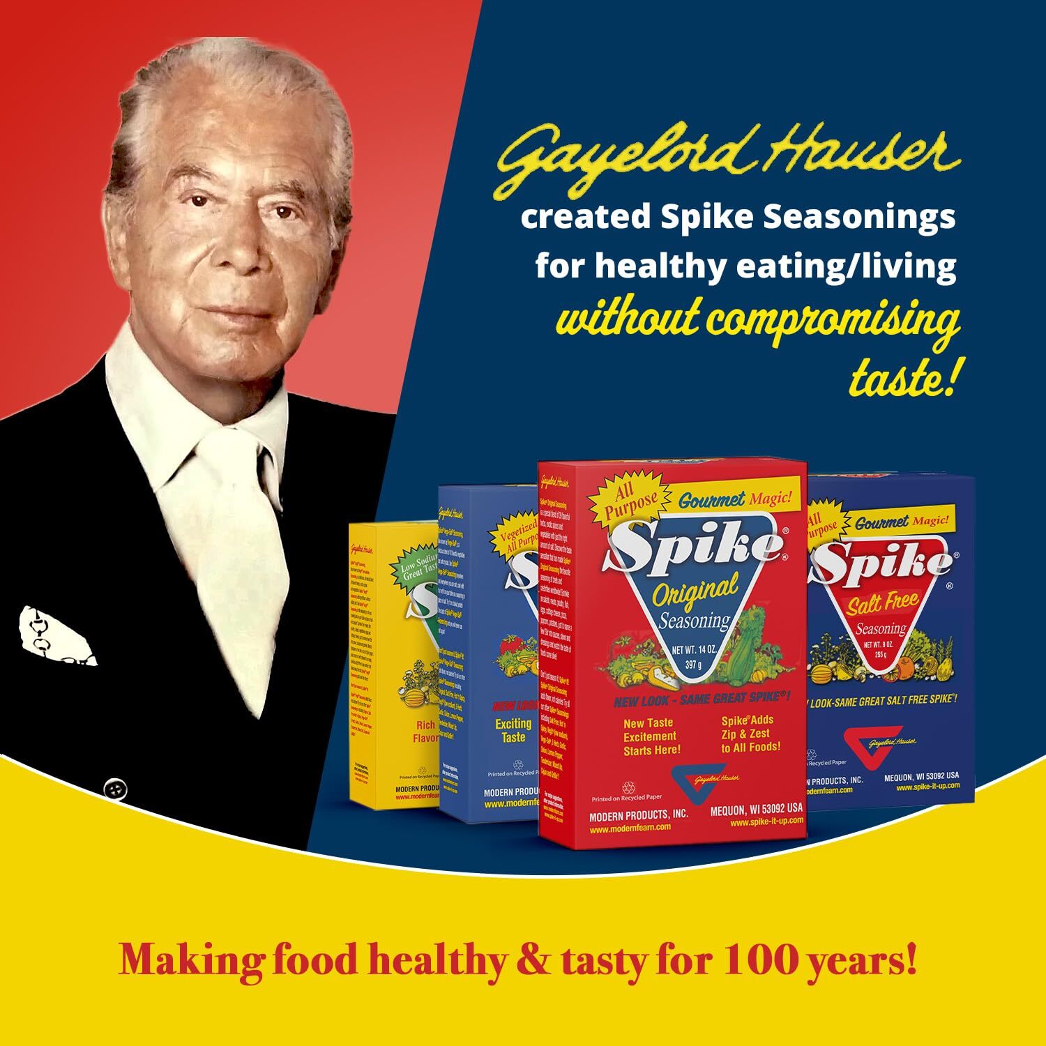 MODERN PRODUCTS SPIKE SEASONINGBOX 7 OZ