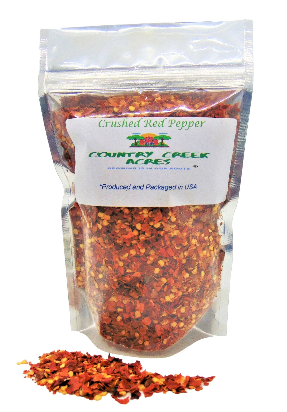 3 Pound Crushed Red Pepper Flakes Seasoning – Non-GMO – Country Creek LLC