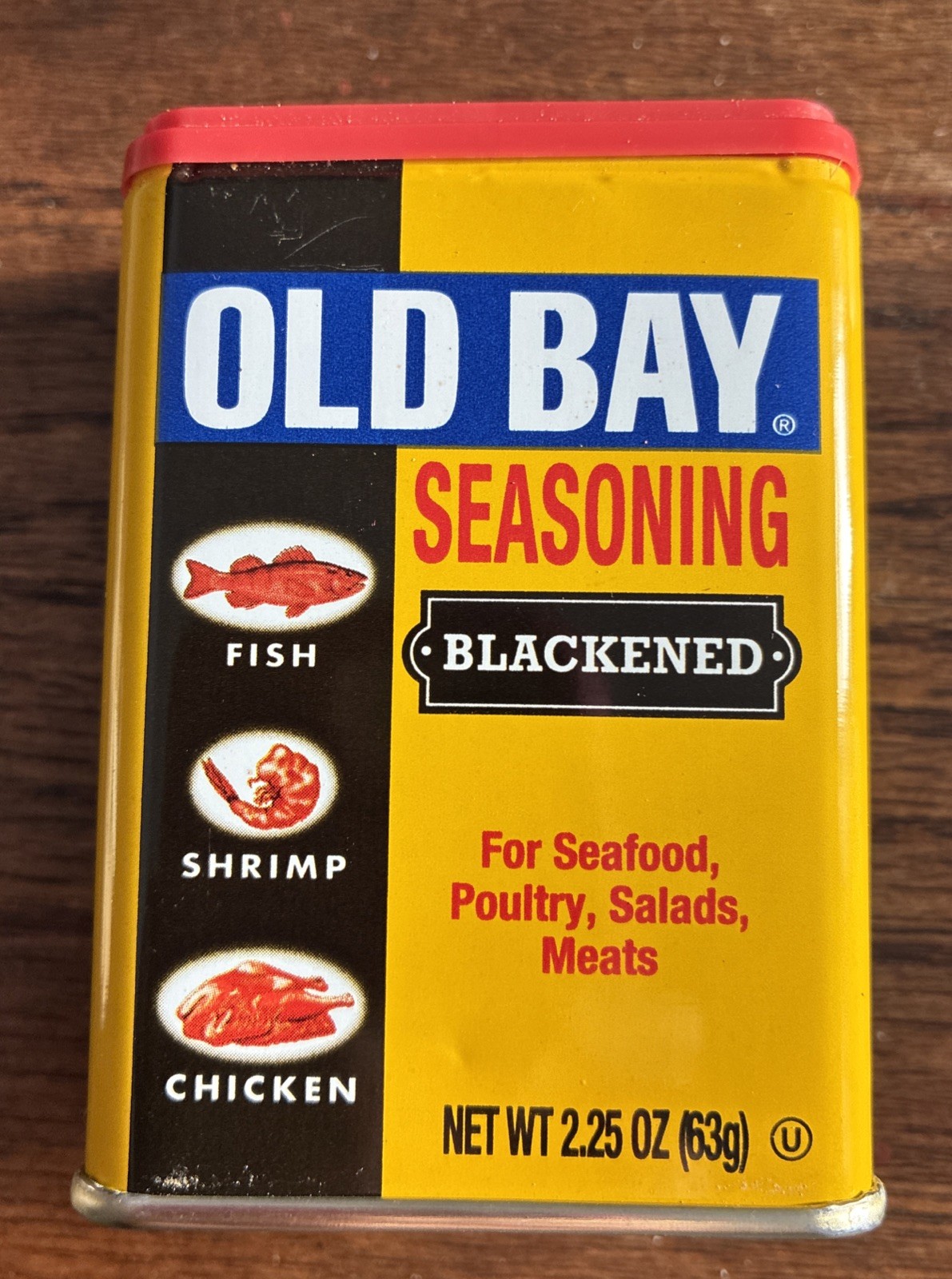 Old Bay Blackened Seasoning 2 Pack 2.25 oz each (4.5 oz Total) NEW