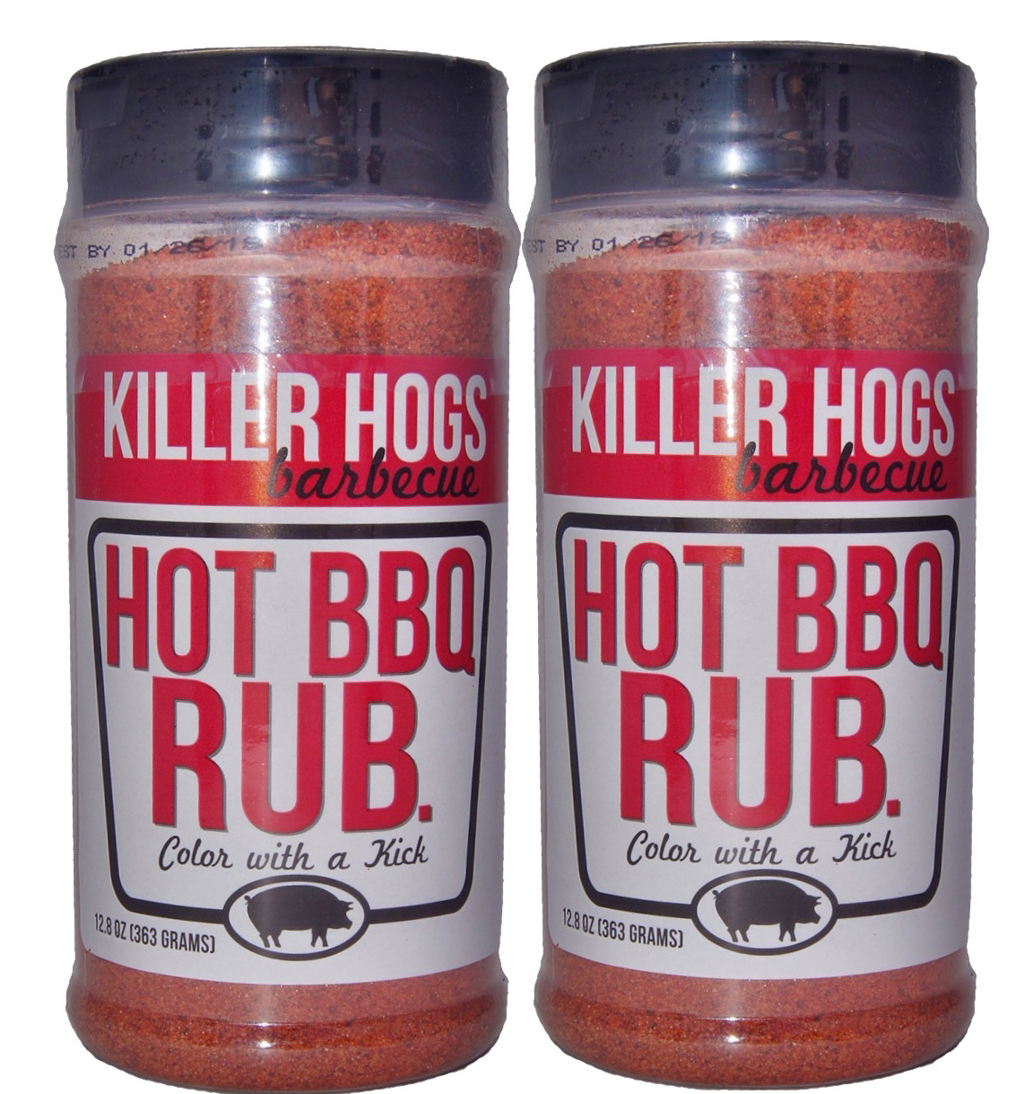 Killer Hogs HOT BBQ Barbecue Rub – 12 oz (2 PACK)