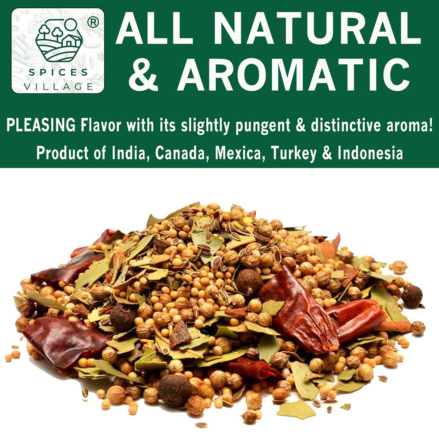 Spices Village Pickling Spices Mix for Pickles & Canning, 6.5oz