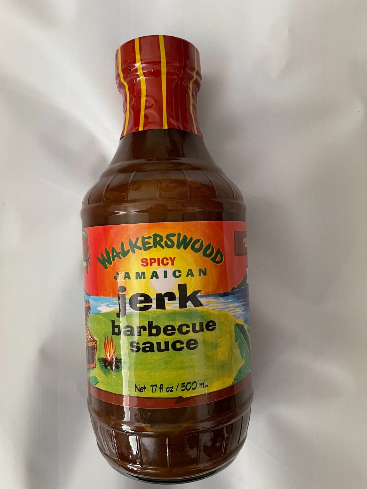 Walkerswood Spicy Jamaican Jerk Barbecue BBQ Sauce 17 oz (Pack of 3) – Authentic