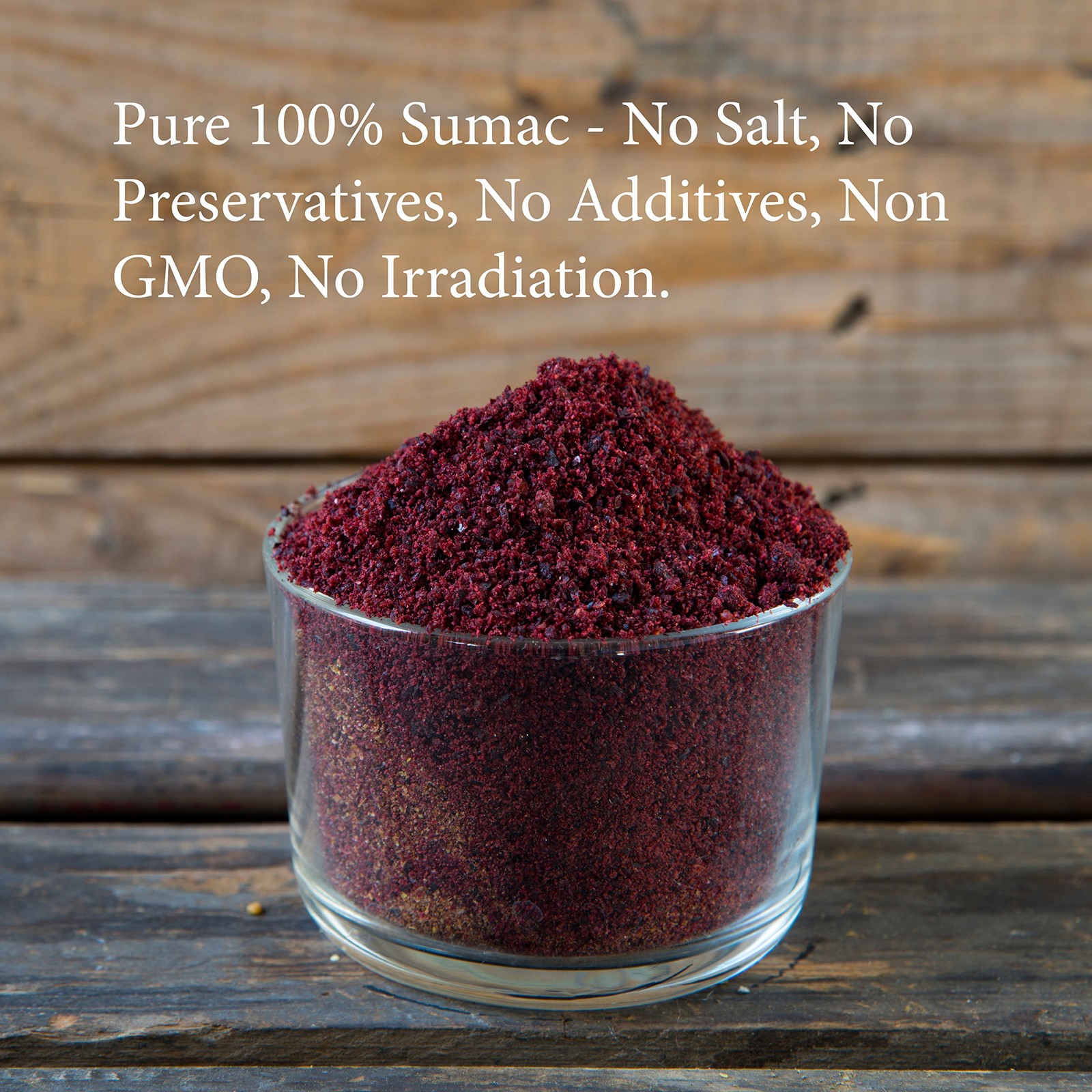 The Spice Way – Pure 100% Sumac, No Salt, no GMO, 2 Ounce (Pack of 1)
