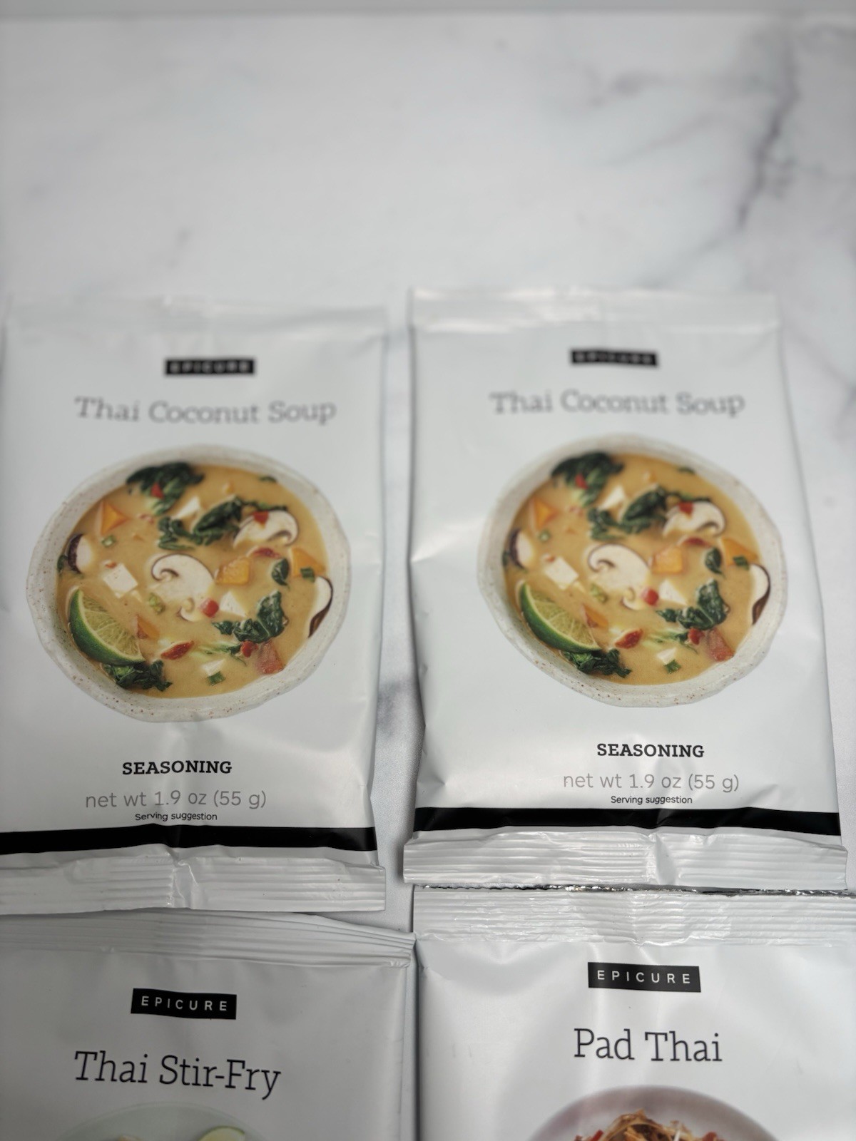 Epicure Thai Bundle Seasoning – Pad Thai, Thai Stir-fry, Thai Coconut Soup