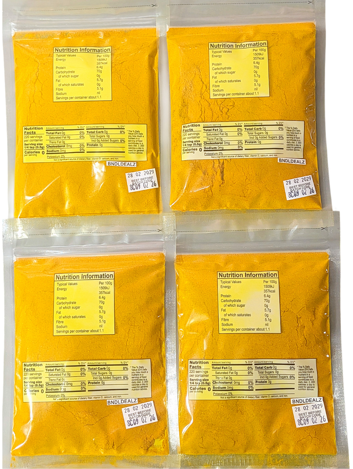 Betapac Curry Powder 4 Pack 110g each | Authentic Jamaican Curry Powder