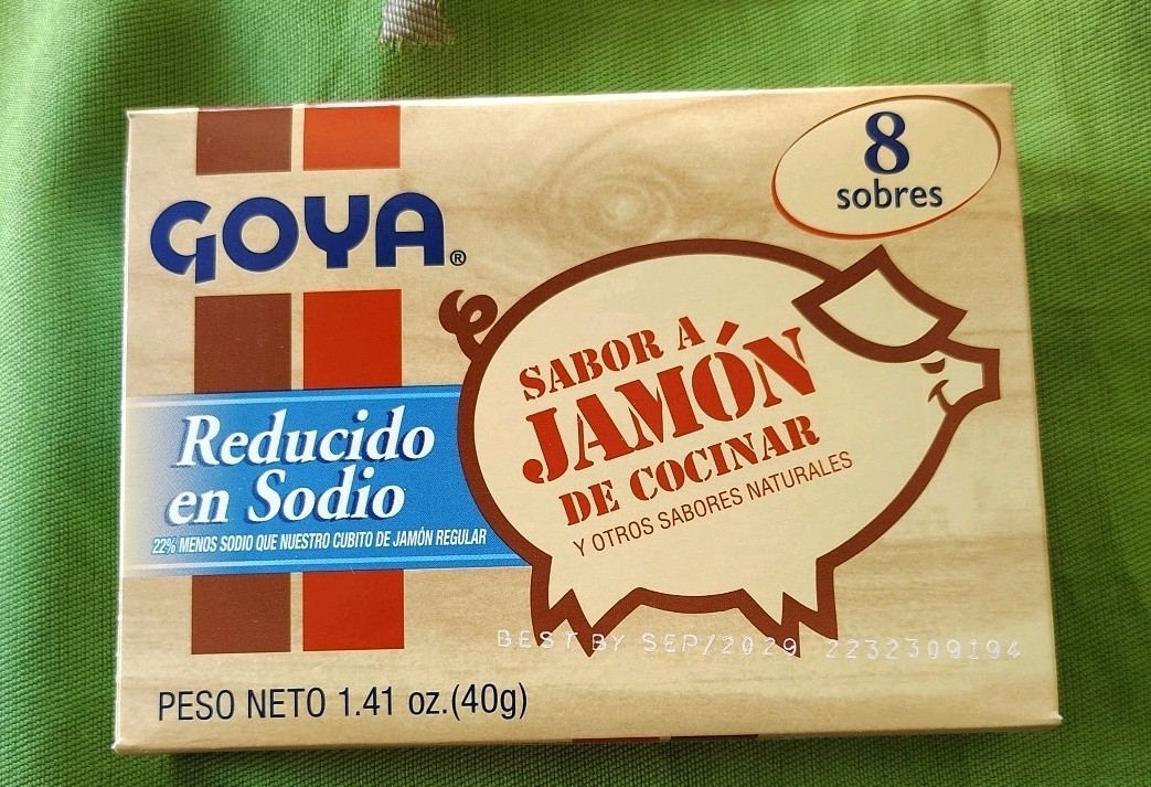 Goya Ham Flavored Concentrated Seasoning 1.41Oz | Sabor A Jamon X6