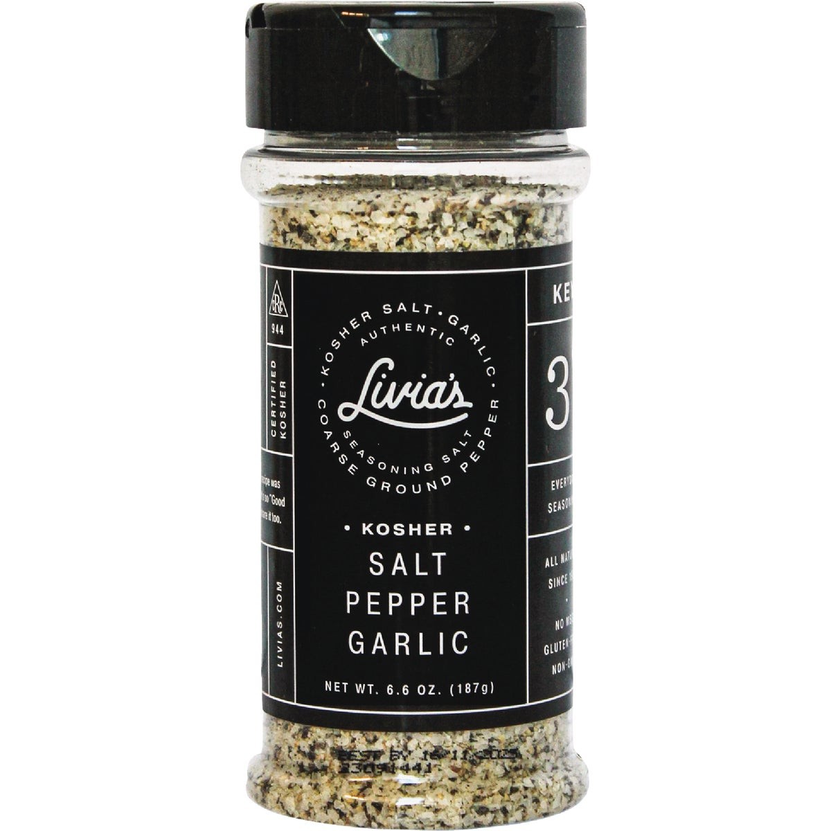 Livia’s 6.6 Oz. Seasoning Salt LSS6 Livia’s LSS6 860008168504