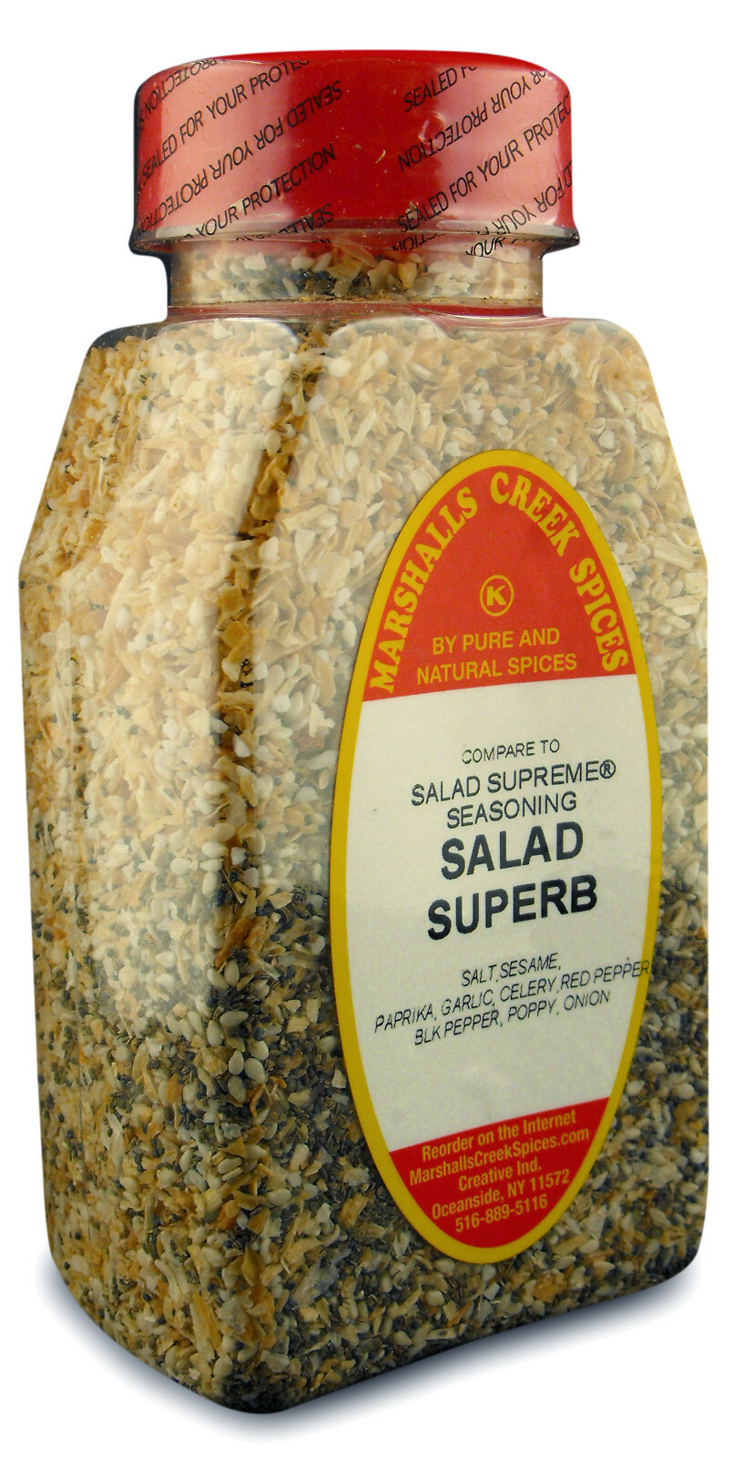 Marshalls Creek Spices SALAD SUPERB SEASONING 13 oz – Kosher