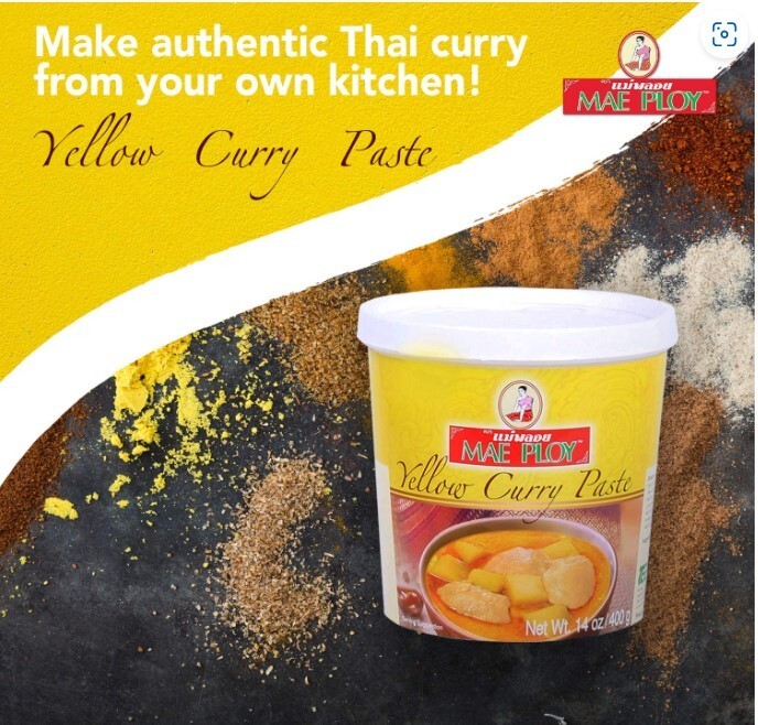 Mae Ploy Yellow Curry Paste, Large, 35-Ounce VALUE PACK!