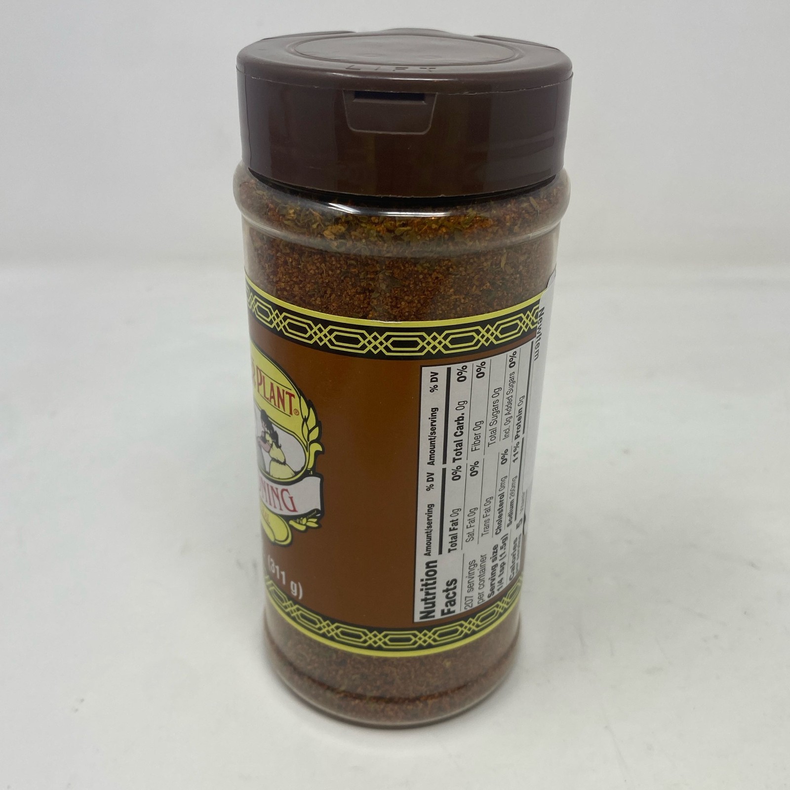 The Pepper Plant All Natural Seasoning 11oz, Brown Label Shaker