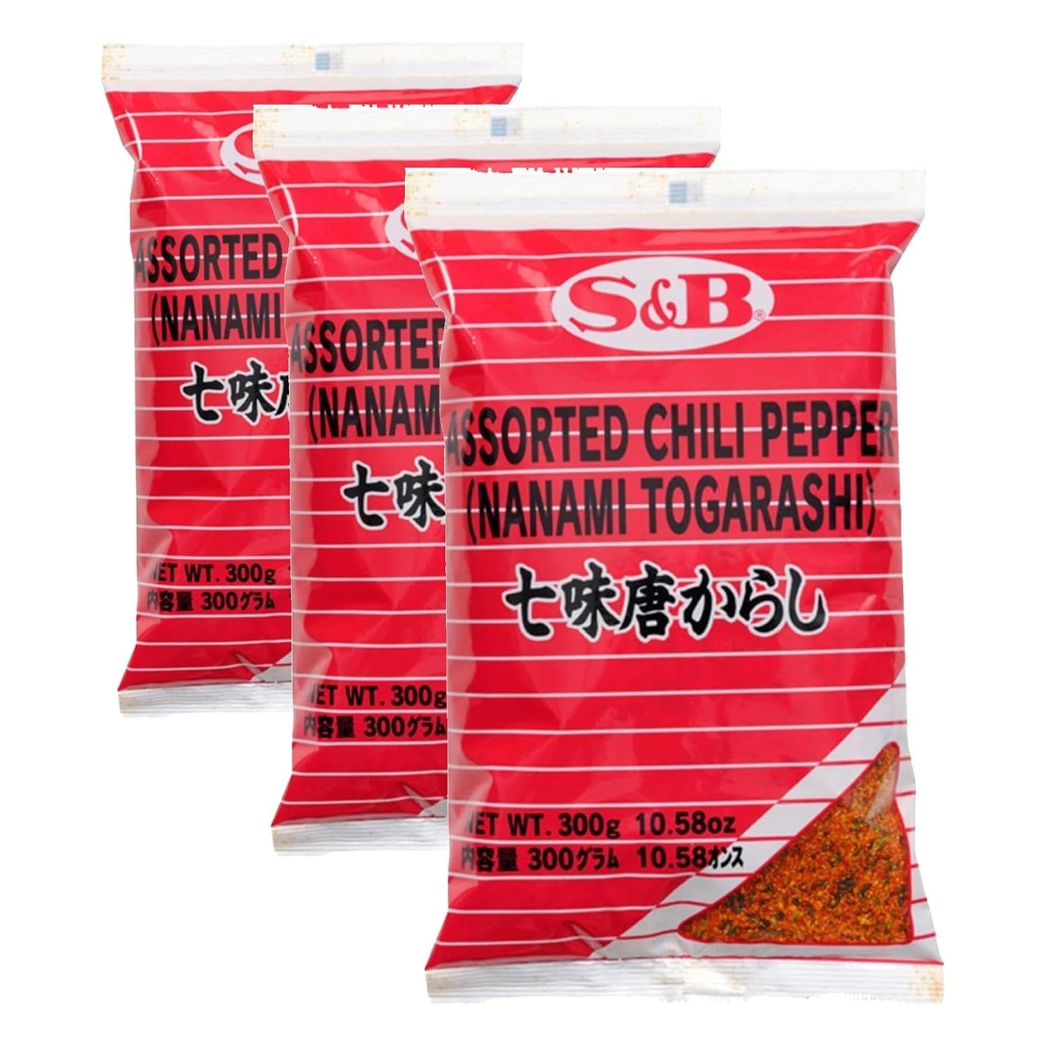 Nanami Schichimi Togarashi Spice Mix – 10.58 oz, Pack of 3
