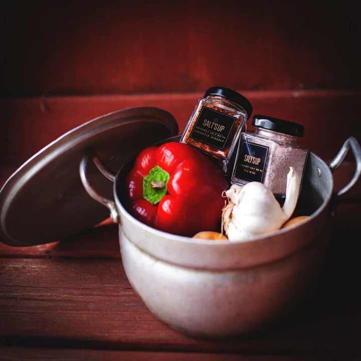 Salt’sUp Red Wine Gourmet Salt