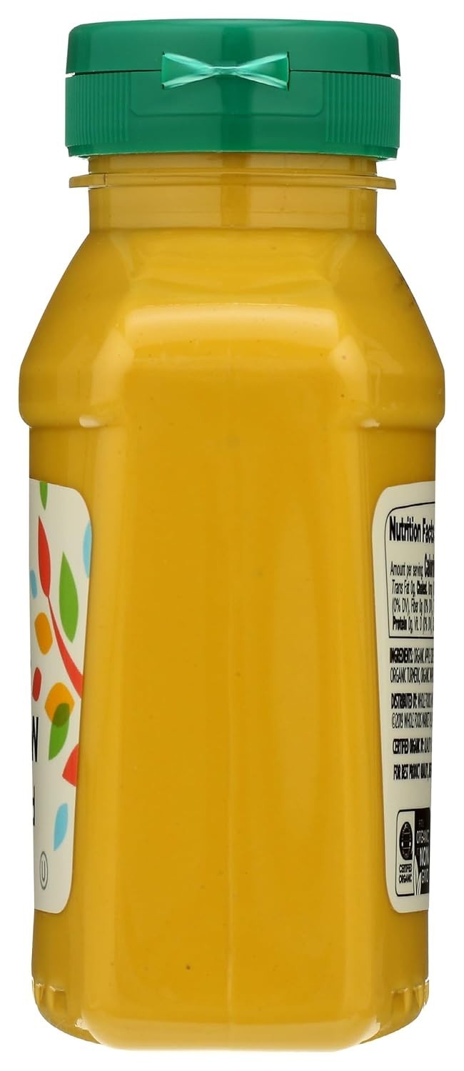 Sustainable Organic Yellow Mustard, 8 Ounce – Perfect for Grilling & Picnics