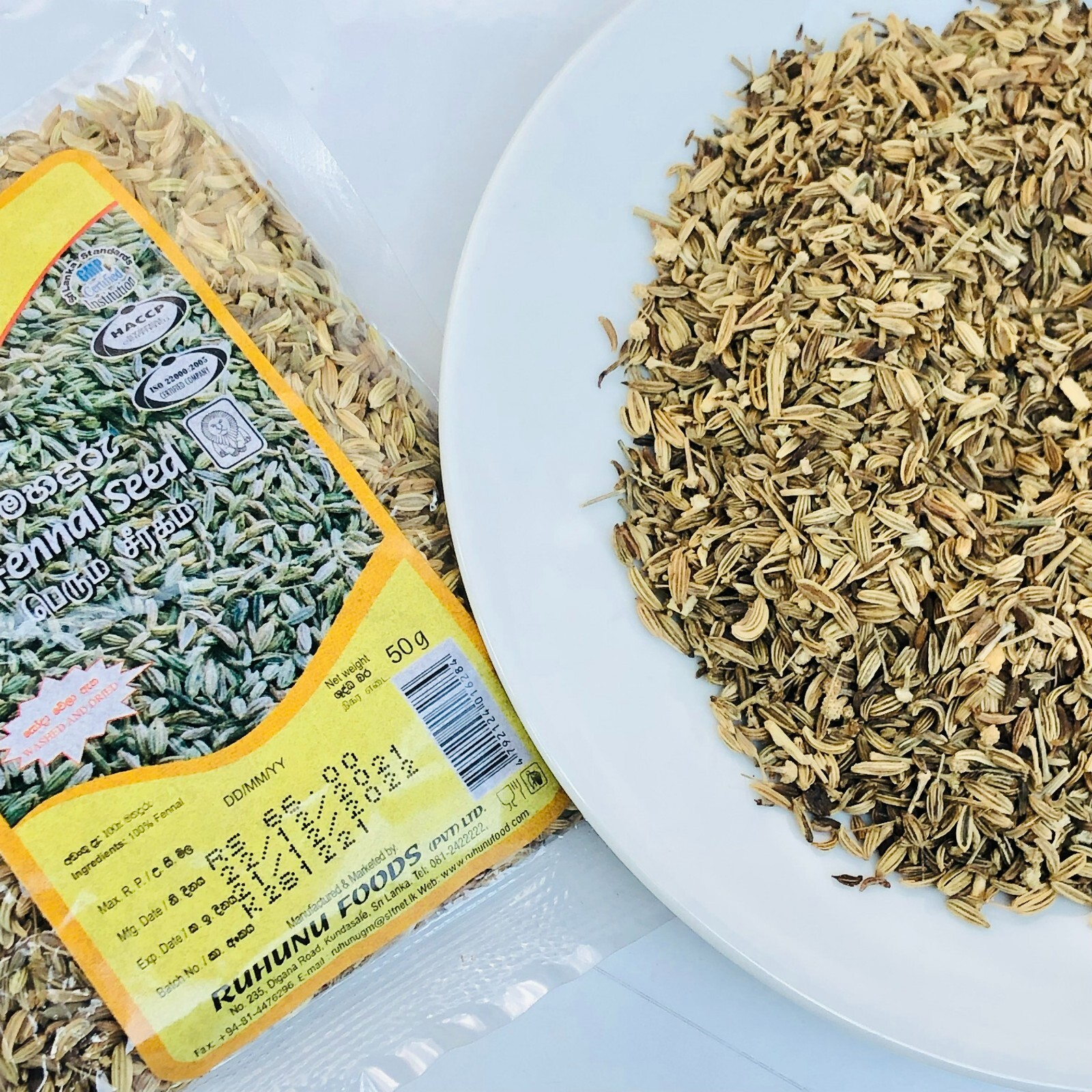 Fennel Seeds Spices Ceylon Organic Pure Natural Healthy Herbal Food High Quality
