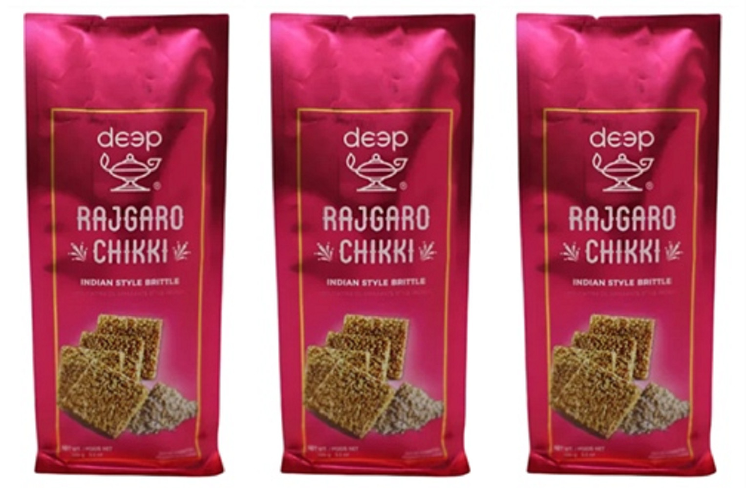 Deep Chikki Rajgaro- 200 Gm (7 Oz) ( Pack Of 3 )
