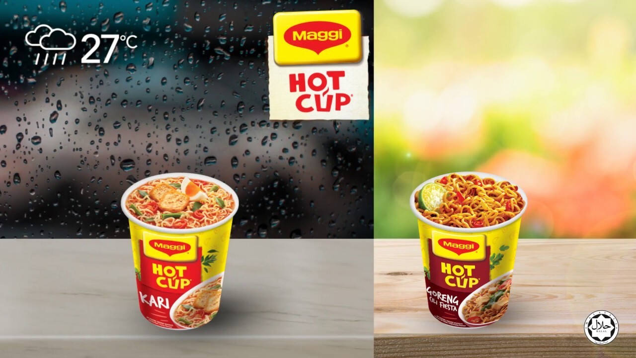 6x 58g Maggi Hot Cup Kari Malaysia Favorite FAST SHIP