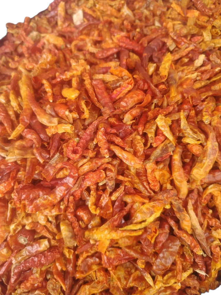 NIGERIA WHOLE DRIED PEPPER (SHOMBO GBIGBE)