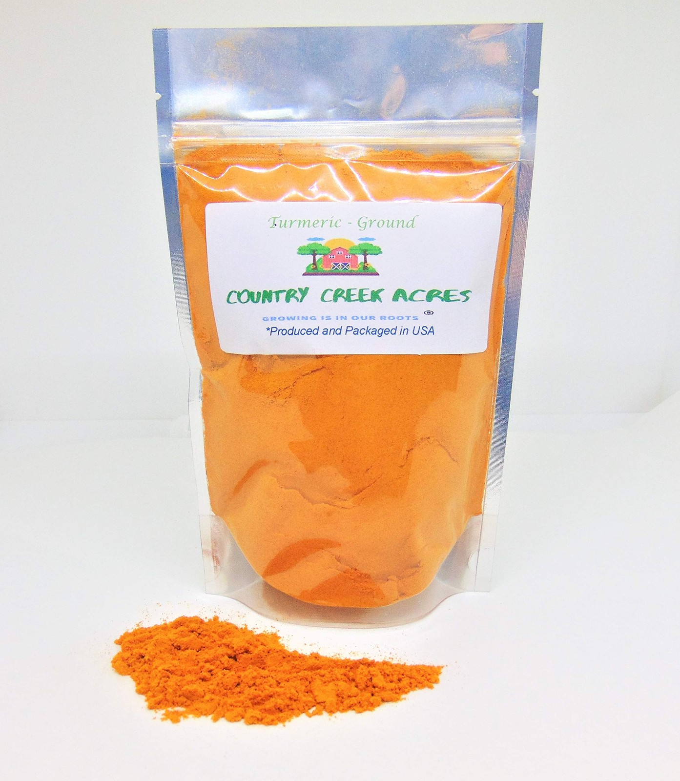 5 Pound Ground Turmeric Powder- Mildly Spicy, Warm with Floral Aromas-Country Cr