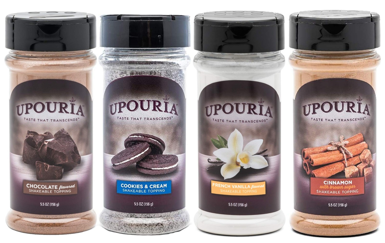 Sunny Sky Upouria Coffee Topping Variety Pack – Chocolate, Cookies N Cream, F…
