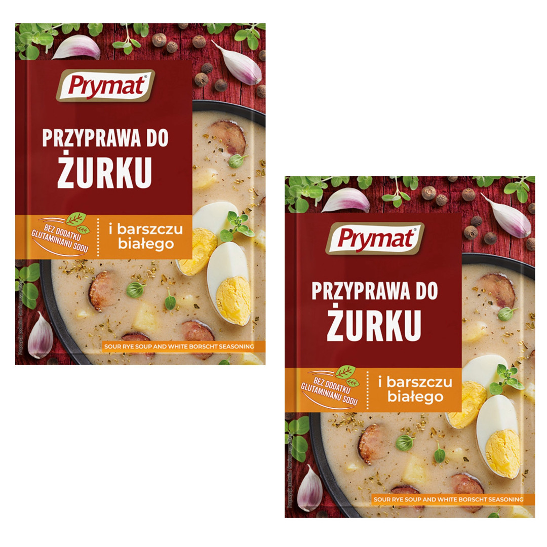 Prymat seasoning for ZUREK & WHITE BORSCHT -2pc.-FREE SHIPPING