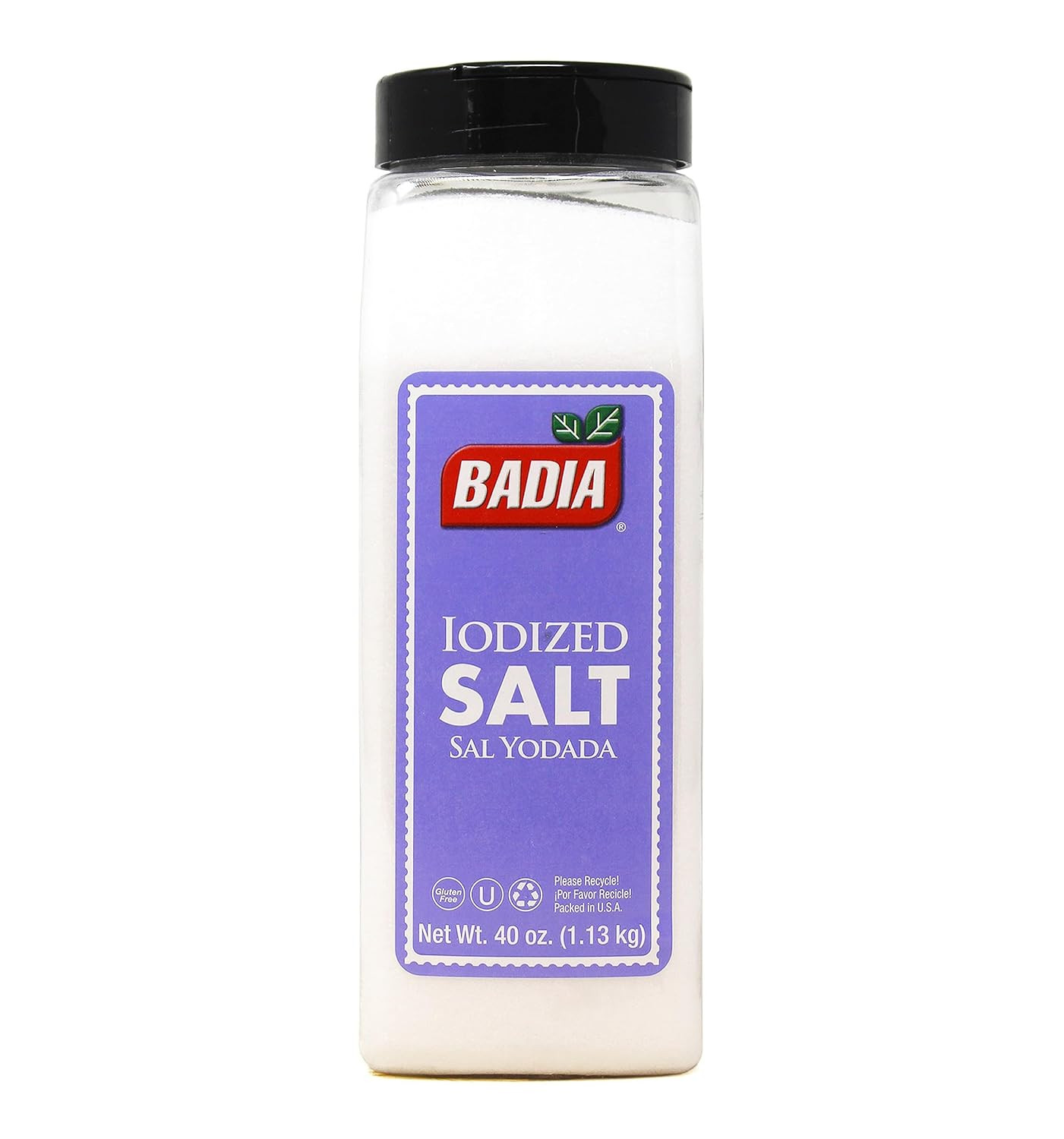 Iodized Salt, 40 Oz – Essential Kitchen Salt for Cooking, Baking, and Everyday S