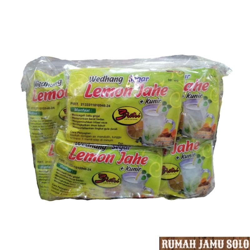 Herbal Drink Mix Lemon Ginger Turmeric 40g Sachet