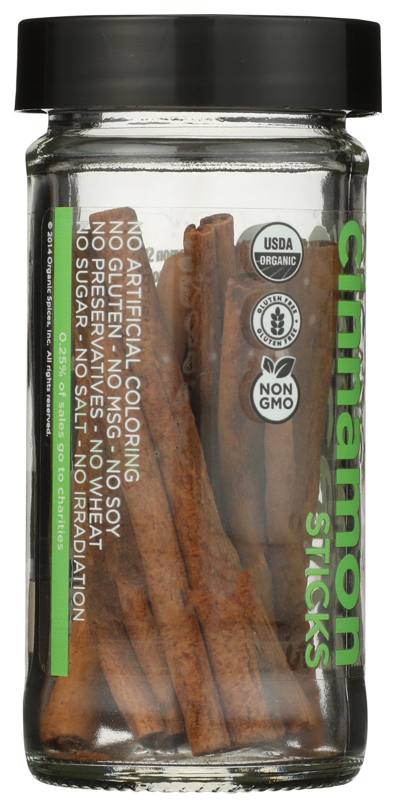 Organic Cinnamon Sticks By Spicely Organics 6 Ct 3 Pack