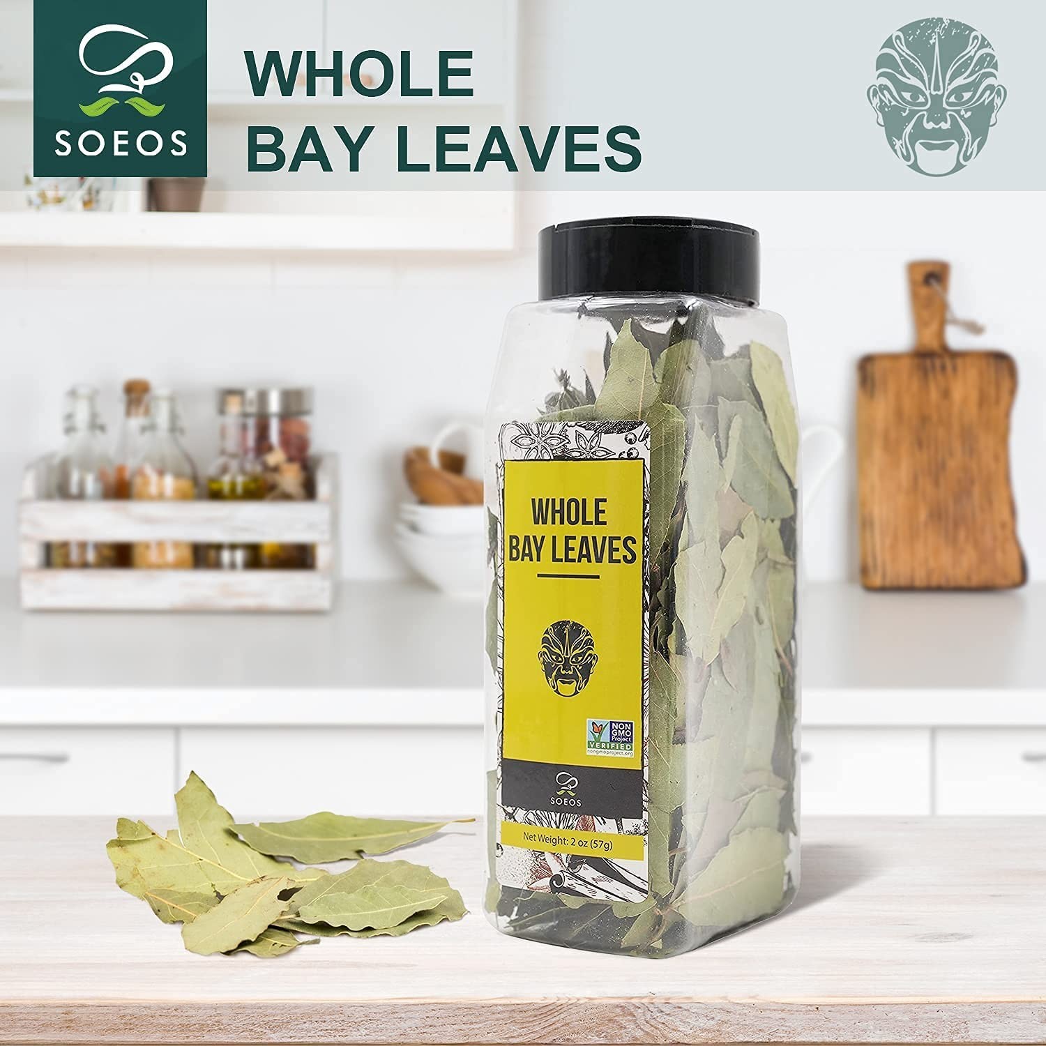 Freshly Packed Whole Bay Leaves, 2 oz – Enhance Your Culinary Creations