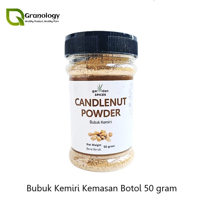 Candlenut Powder Cooking Seasoning Bottle 50g Natural Indonesian Spice