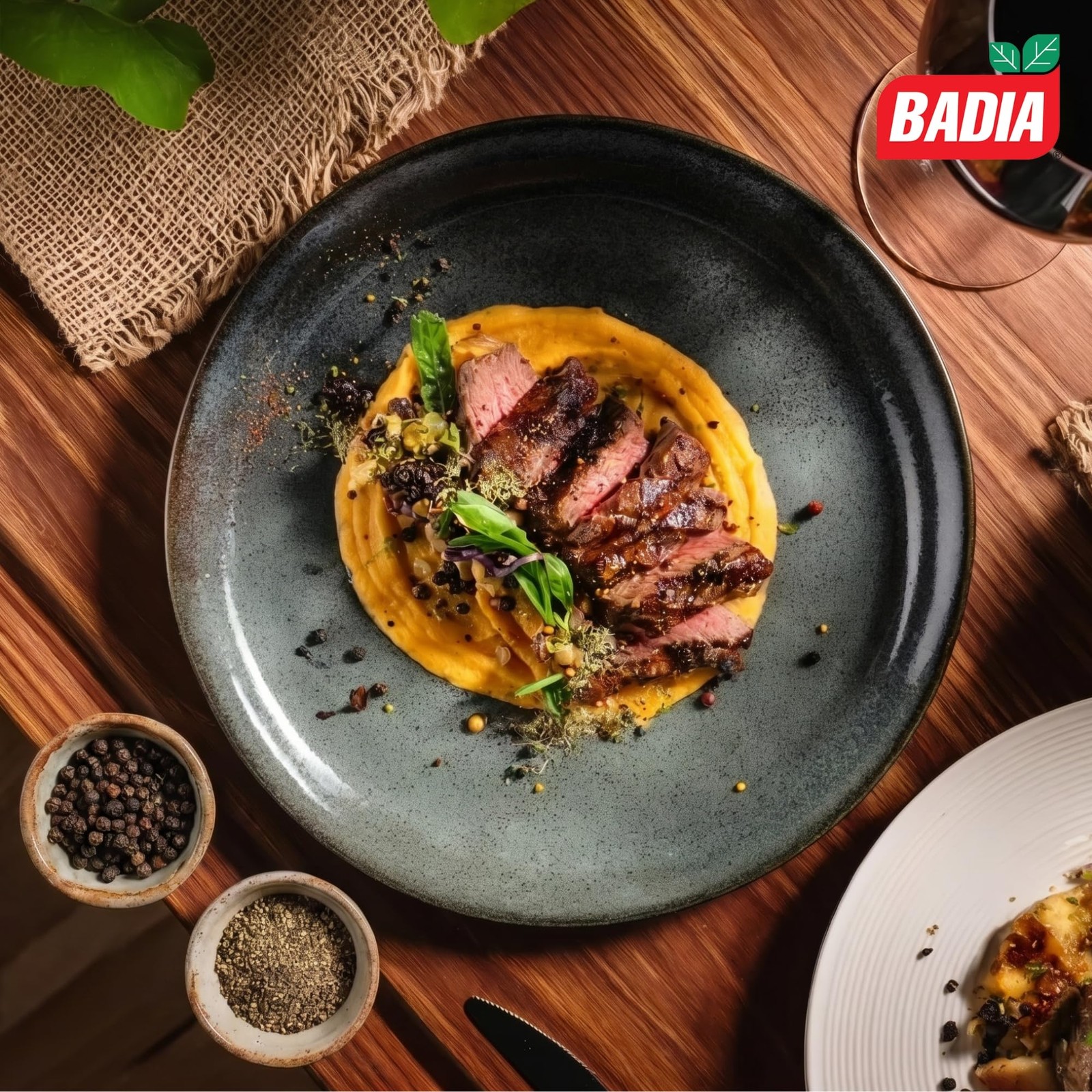 Badia Black Pepper Table Grind, 16 oz – Premium Seasoning for Cooking & Fresh…