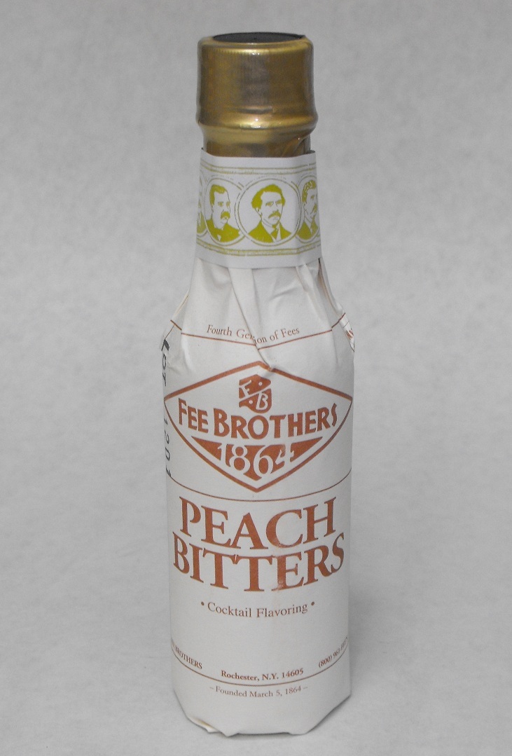 5 oz. Fee Bros PEACH Aromatic BITTERS Cocktail Flavoring *FREE SHIP*