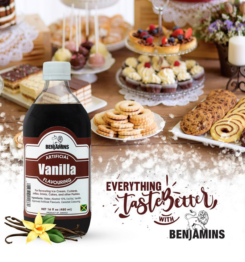 Benjamins Artificial Vanilla 3 Units / 480 mL / 16 oz