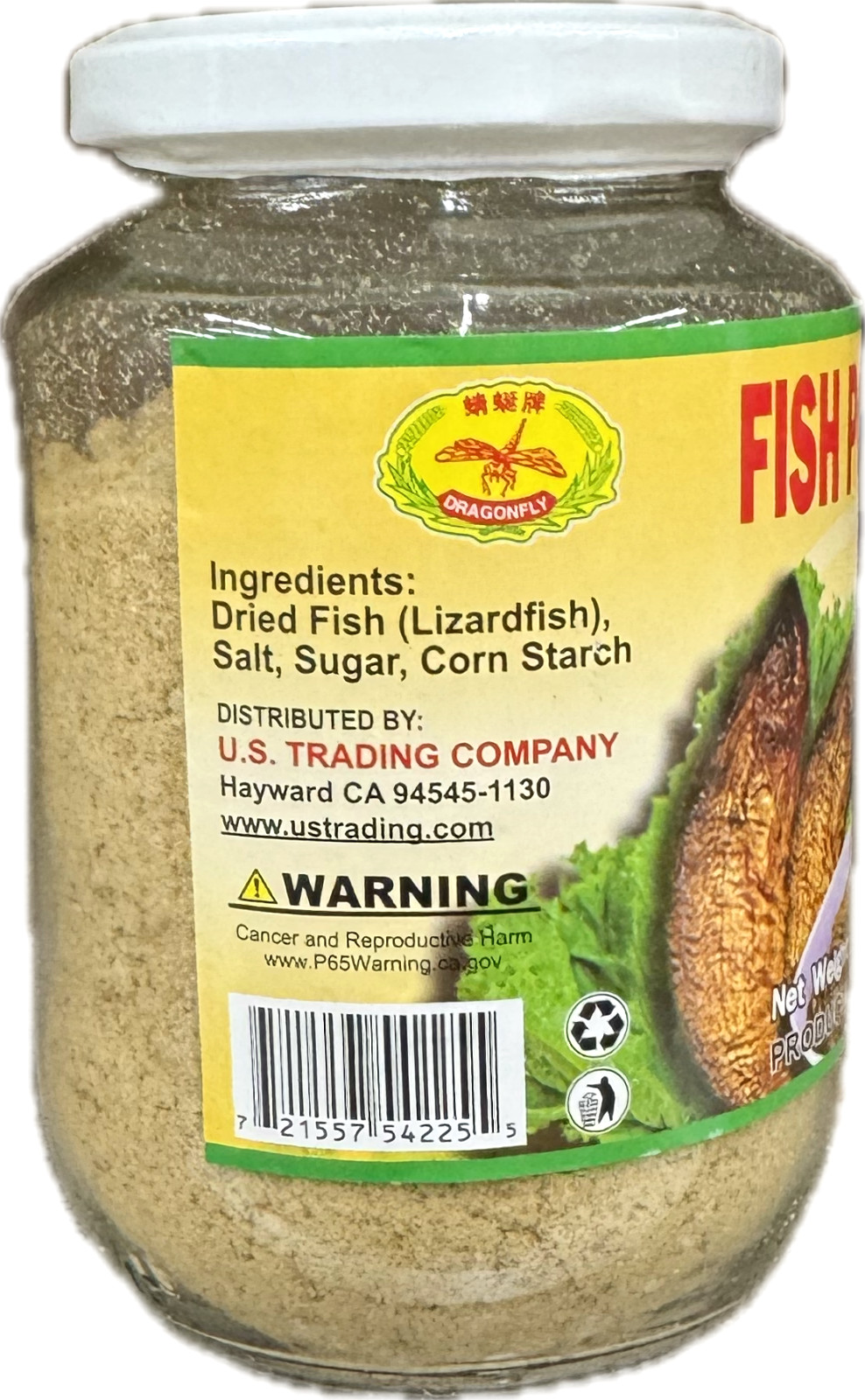 Dragonfly Fish Powder 7oz (200g) – Thai Lizardfish Seasoning, from Thailand