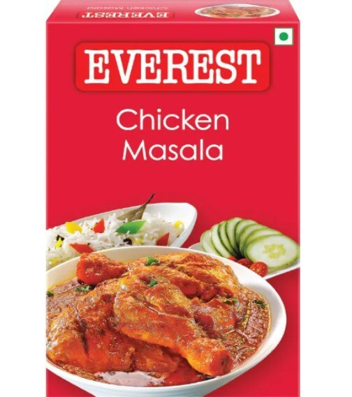 Everest CHICKEN Masala Powder is finely grounded blend of authentic spices 50GM