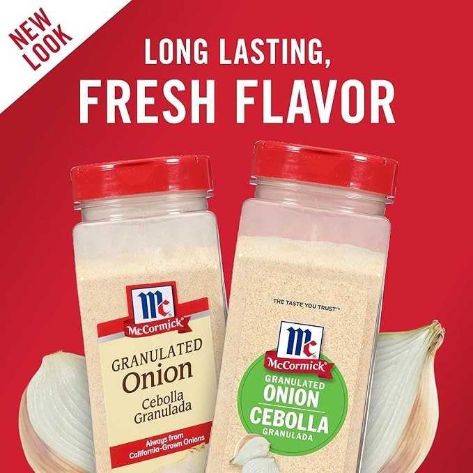 McCormick Granulated Onion, 18 oz 1.12 Pound (Pack of 1)