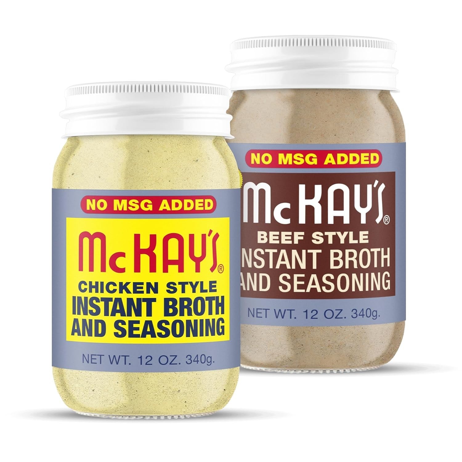 Chicken and Beef Flavored Soup Seasoning, Gluten Free, Vegetarian Instant Bro…