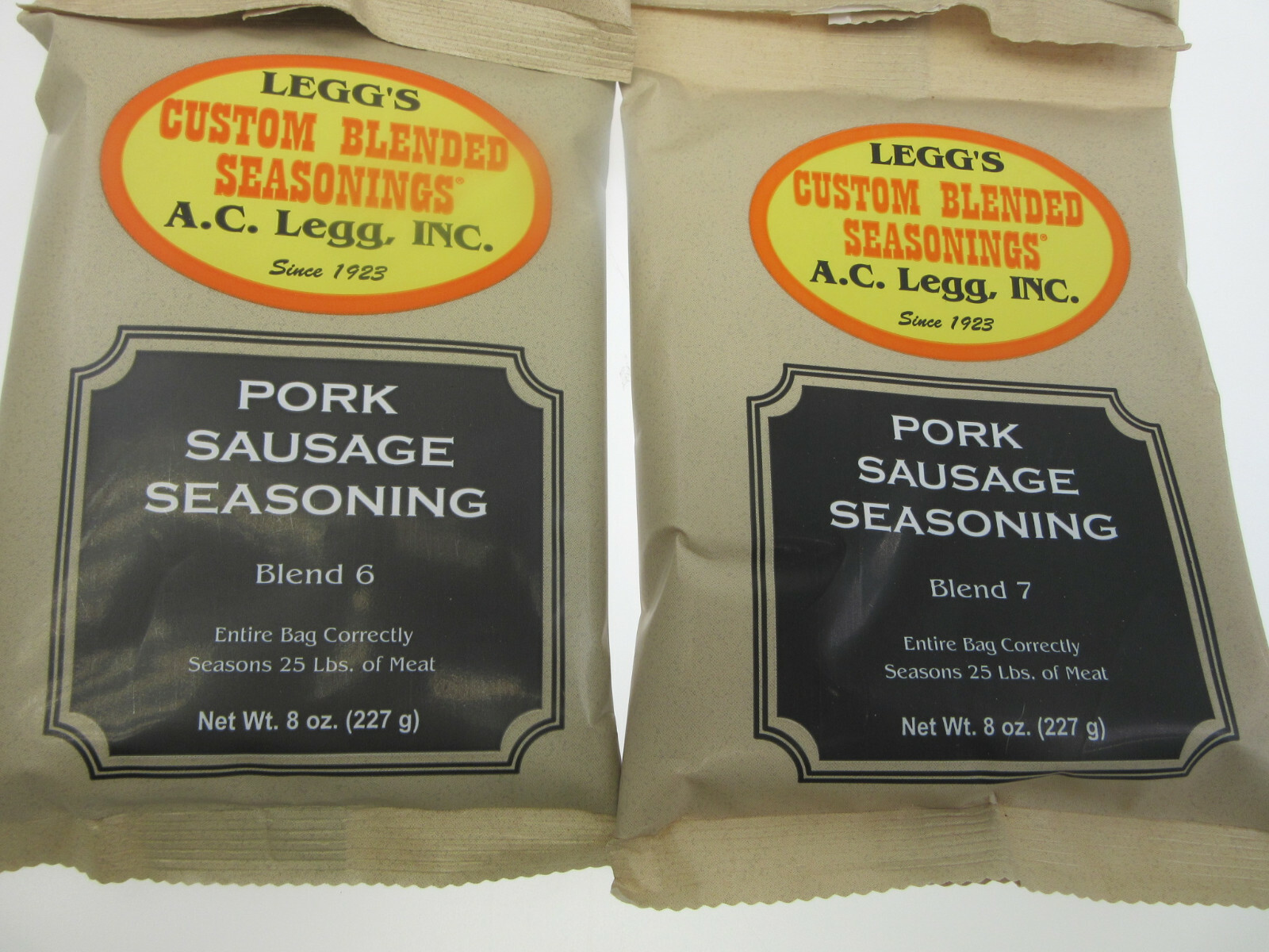 GLUTEN FREE VARIETY 4 packs of Breakfast Sausage Seasoning for 100 Lbs NO MSG