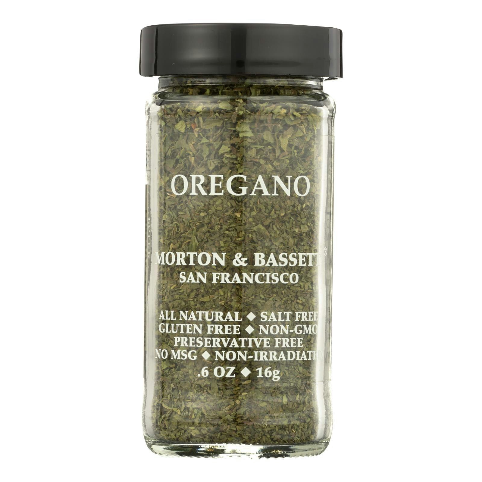 Morton & Bassett Oregano – 0.6 oz (Pack of 3)