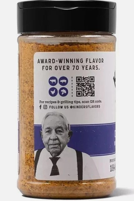 2 Pack of Kinder’s 9.7oz each Cowboy Butter Seasoning