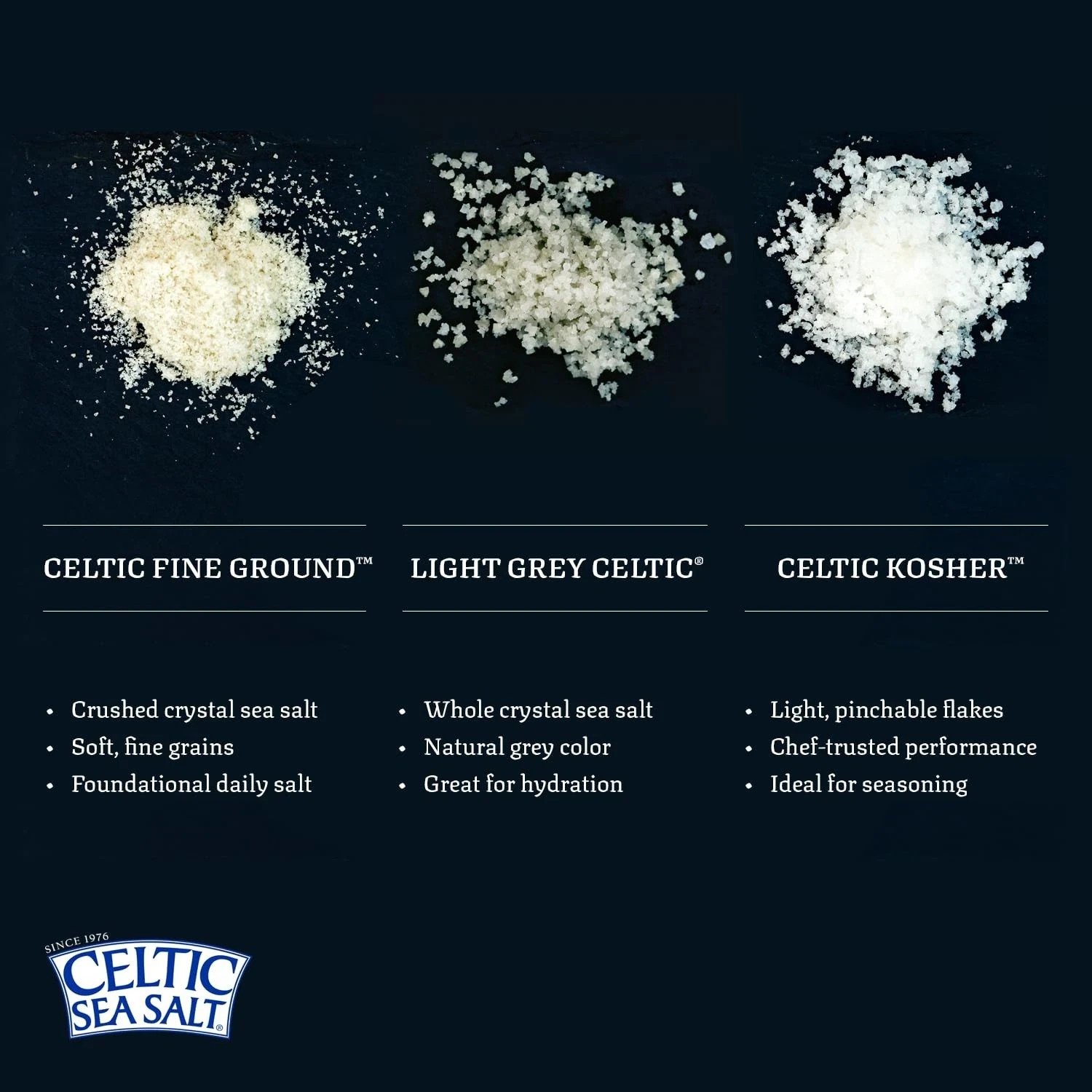 Light Grey Celtic Sea Salt Pound Resealable Bag–Additive-Free,Gluten-Free,227G