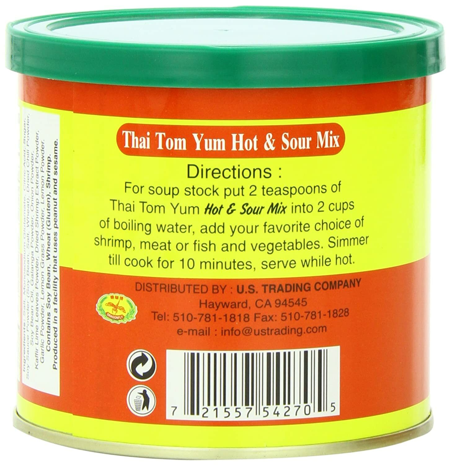8 oz Thai Tom Yum Hot and Sour Mix
