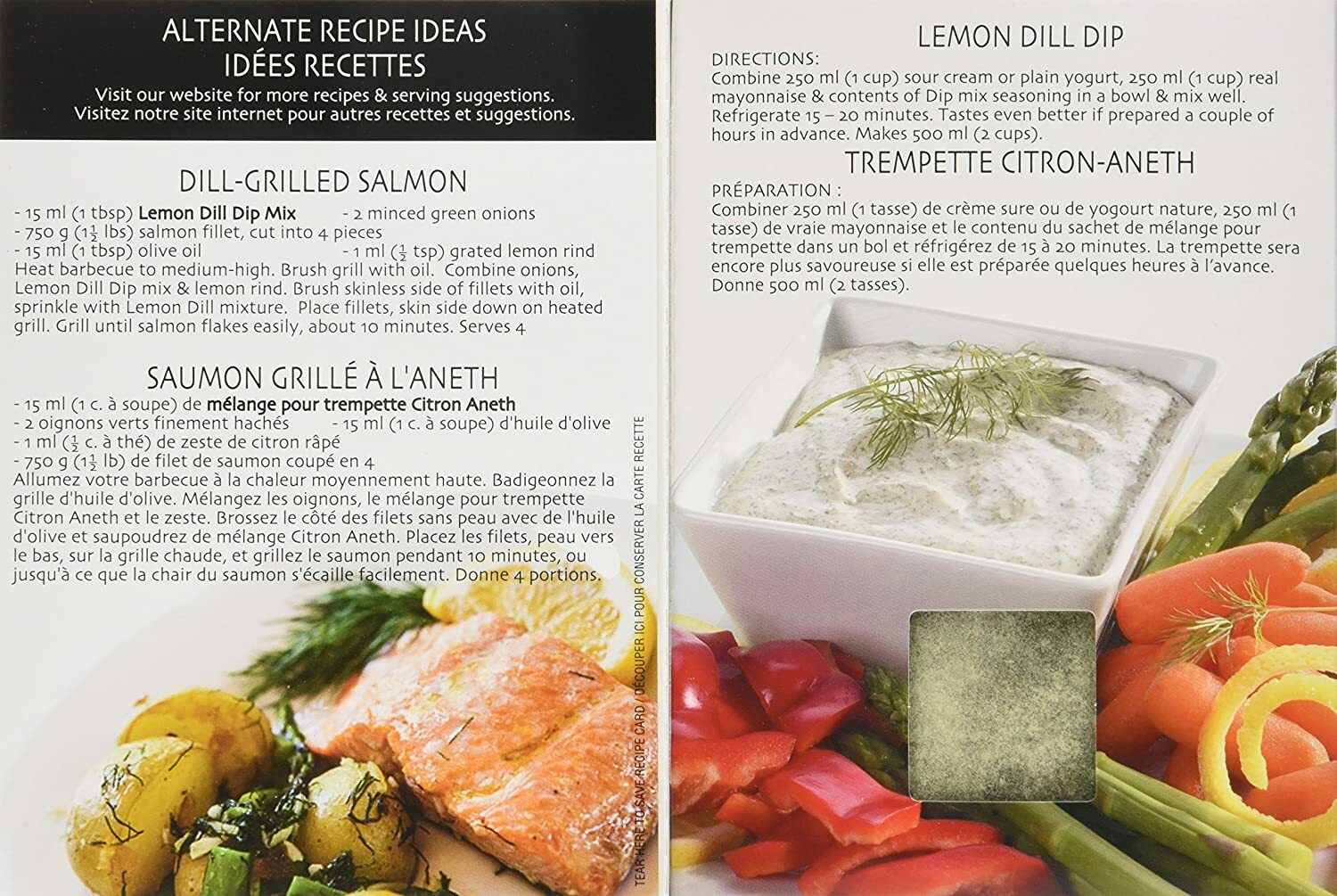 GOURMET DU VILLAGE, FRENCH GOURMET HOT & CHILLED DIP SEASONING MIXES,ALL FLAVORS