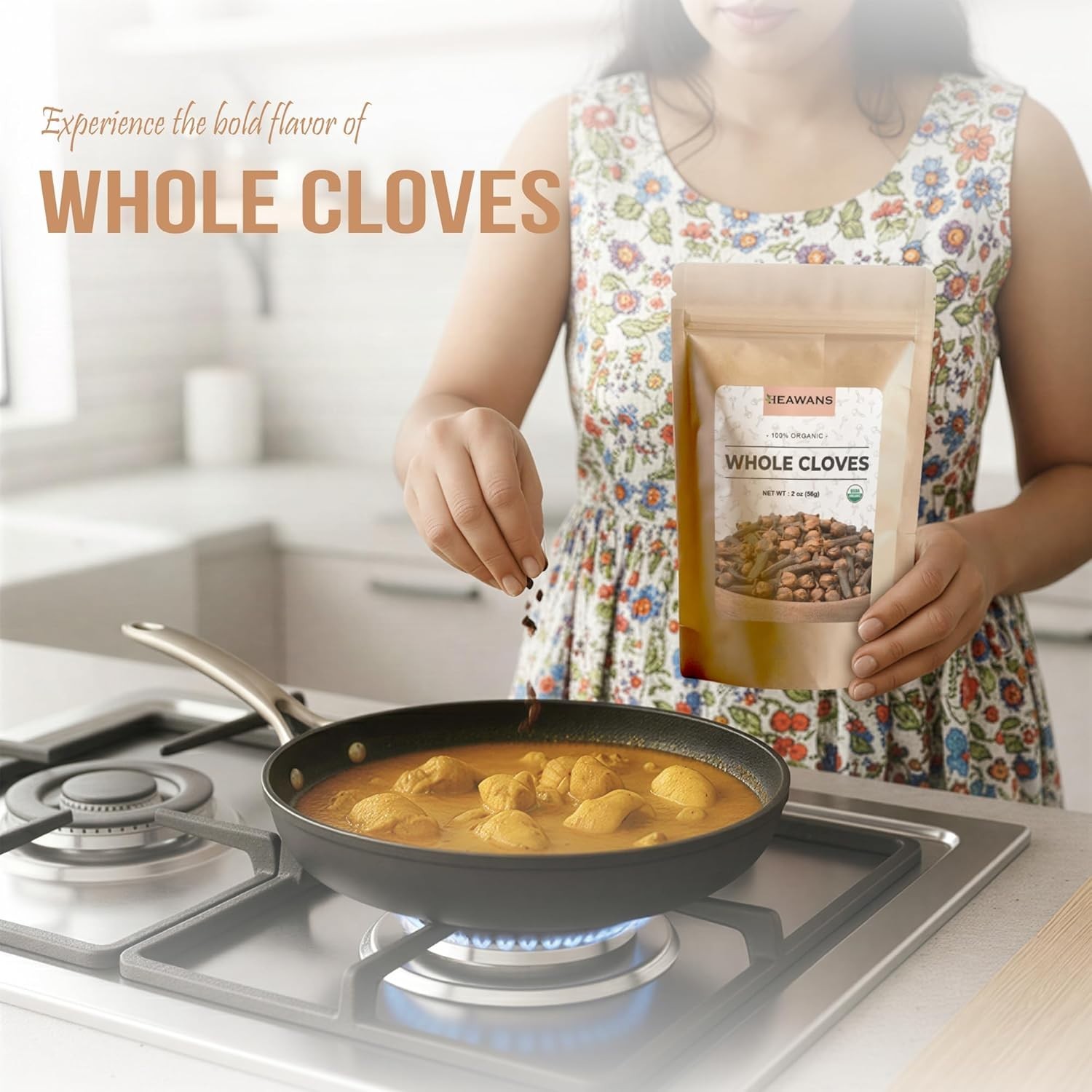 Hand-Picked Organic Whole Cloves – Grade 2 oz for Culinary Perfection