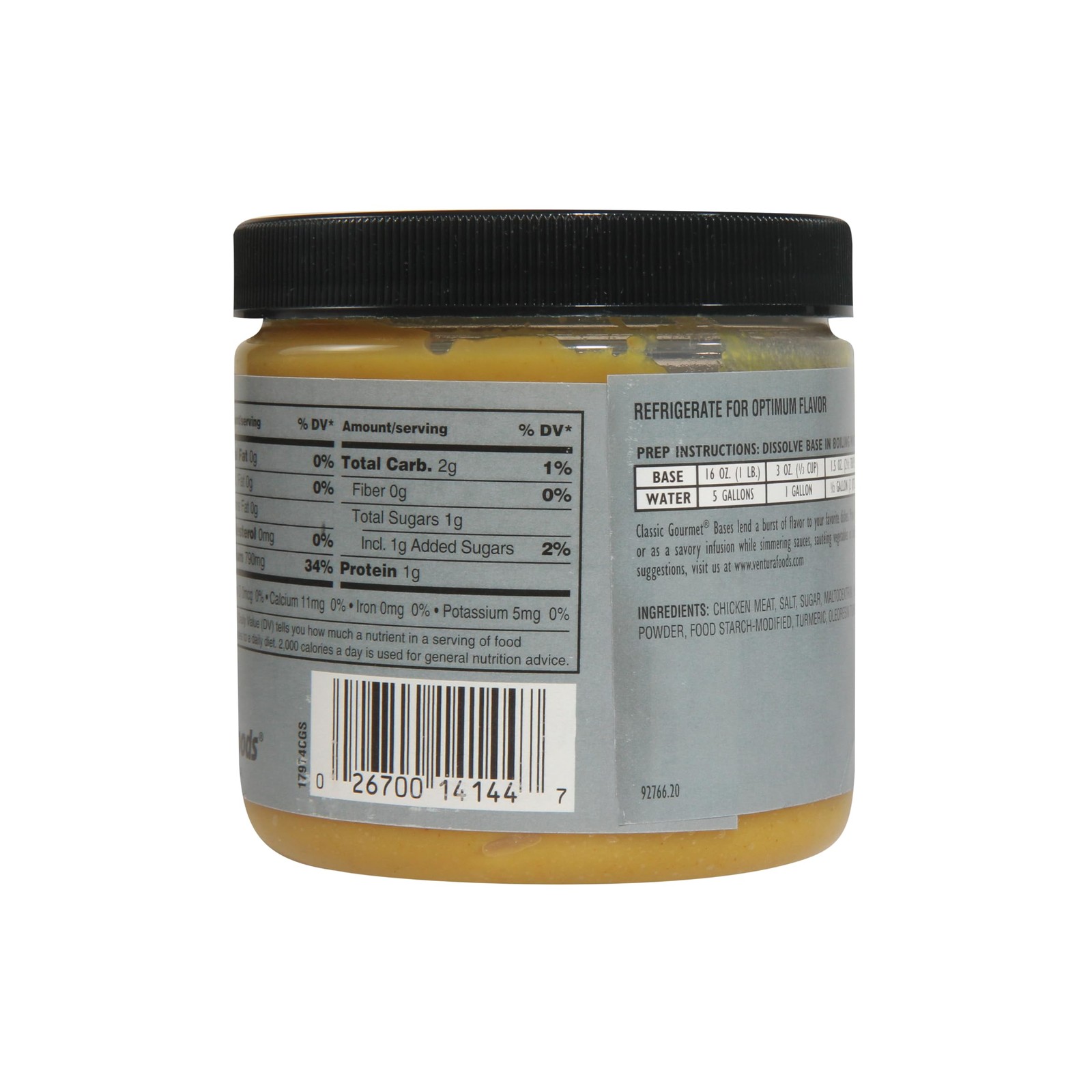 Classic Gourmet Select Chicken Base, Rich & Savory Chicken Stock, Bouillon Fl…